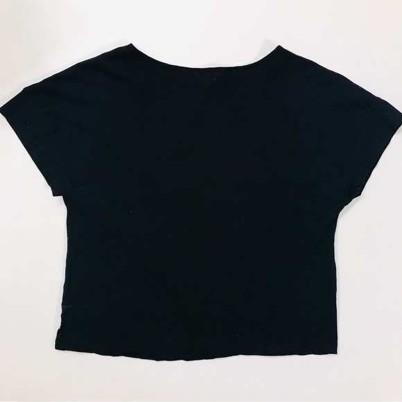 Anthropologie Tiny Womens Embroidered Floral Blouse Black Size XS - Picture 6 of 7